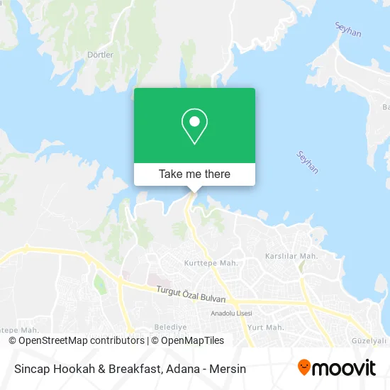 Sincap Hookah & Breakfast map