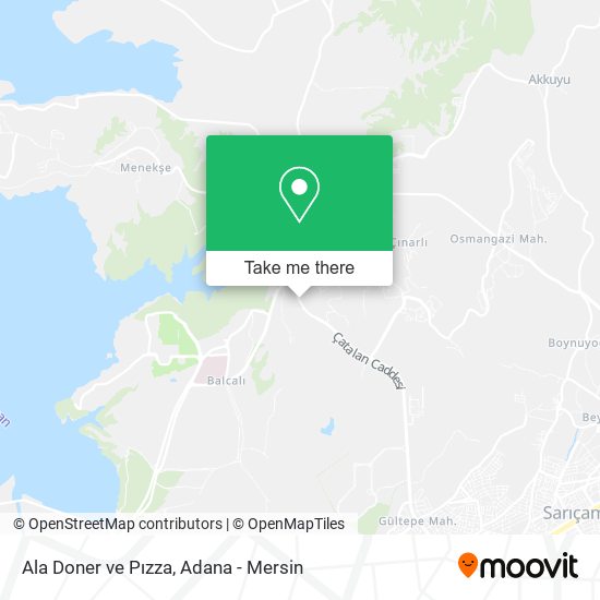 Ala Doner ve Pızza map