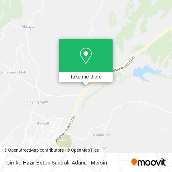 Çimko Hazır Beton Santrali map