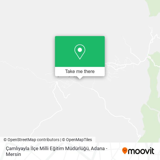 Çamlıyayla İlçe Milli Eğitim Müdürlüğü map