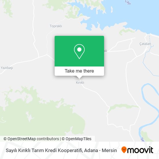 Sayılı Kırıklı Tarım Kredi Kooperatifi map
