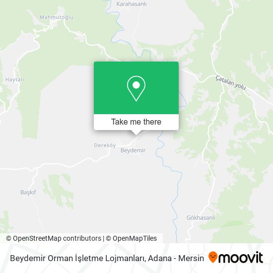 Beydemir Orman İşletme Lojmanları map