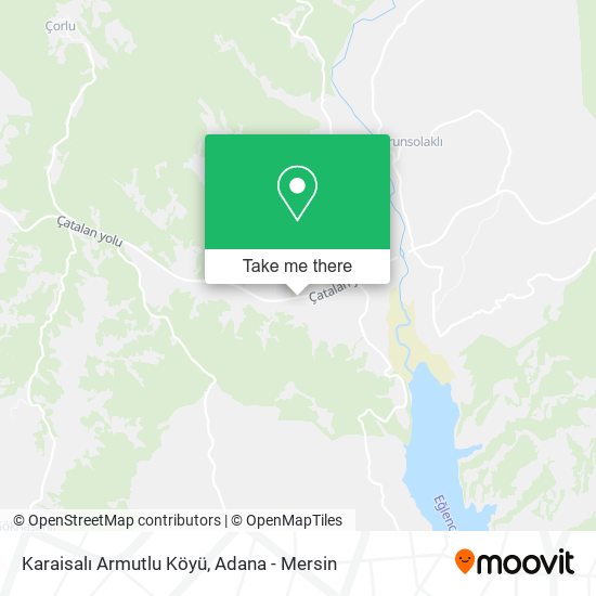 Karaisalı Armutlu Köyü map