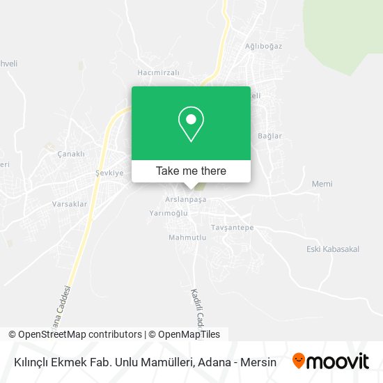 Kılınçlı Ekmek Fab. Unlu Mamülleri map