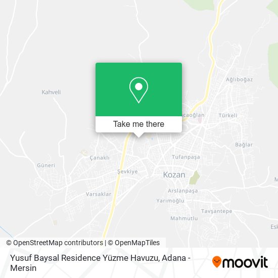 Yusuf Baysal Residence Yüzme Havuzu map