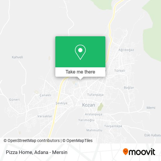 Pizza Home map