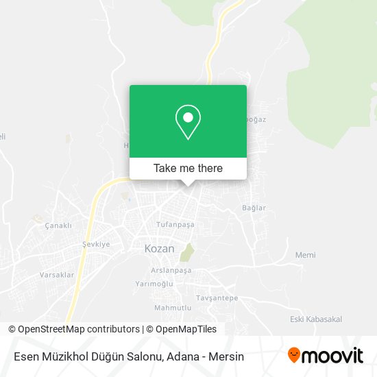 Esen Müzikhol Düğün Salonu map