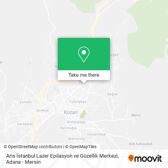 Aris İstanbul Lazer Epilasyon ve Güzellik Merkezi map