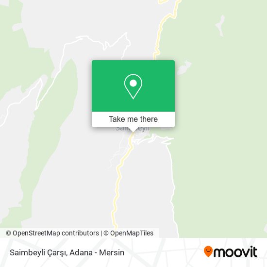 Saimbeyli Çarşı map