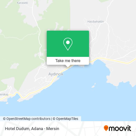 Hotel Dudum map