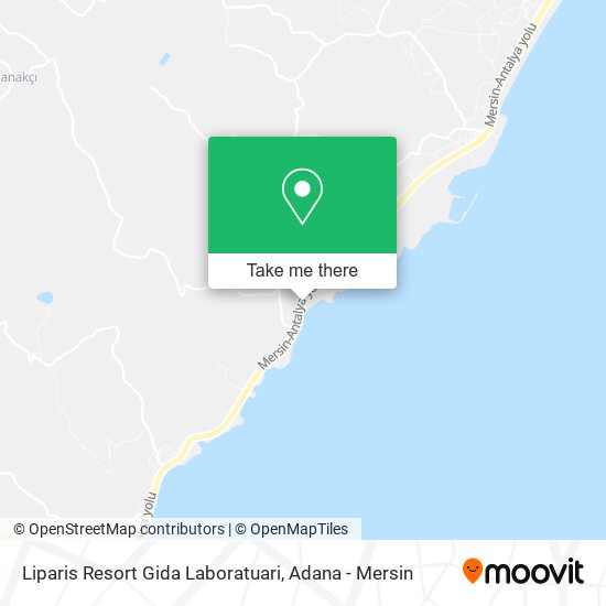 Liparis Resort Gida Laboratuari map
