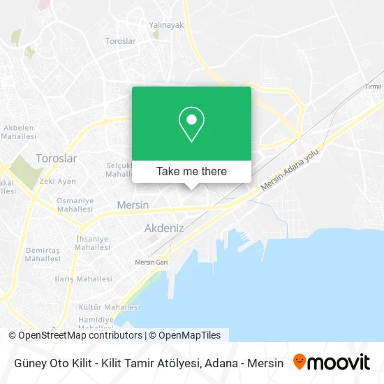 Güney Oto Kilit - Kilit Tamir Atölyesi map