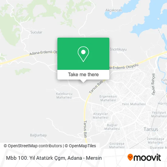 Mbb 100. Yıl Atatürk Çgm map