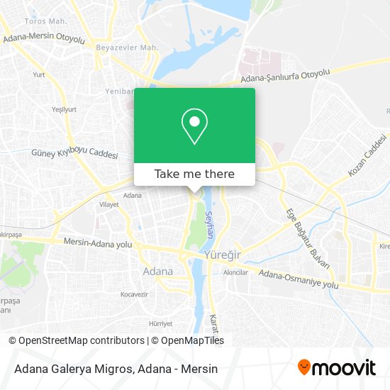 Adana Galerya Migros map