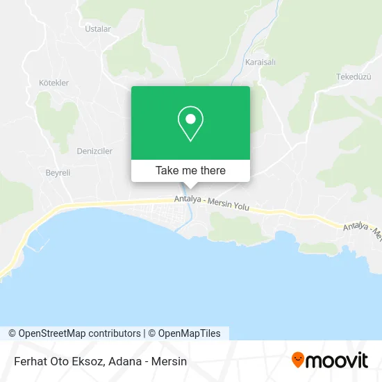 Ferhat Oto Eksoz map