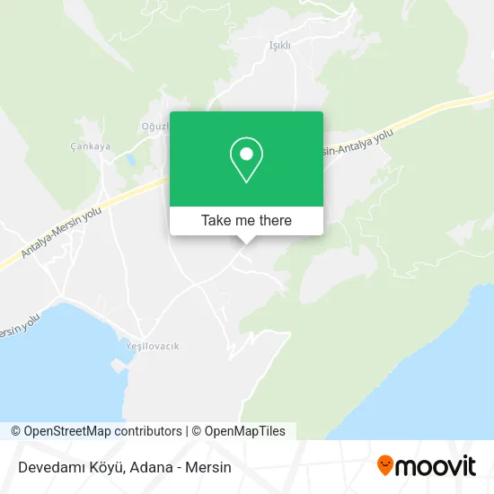 Devedamı Köyü map