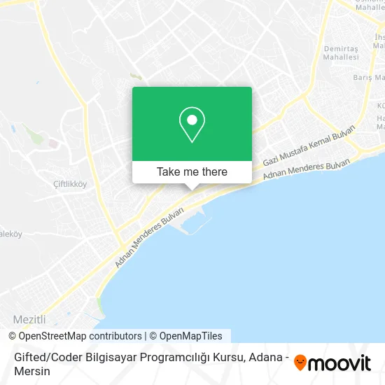 Gifted / Coder Bilgisayar Programcılığı Kursu map