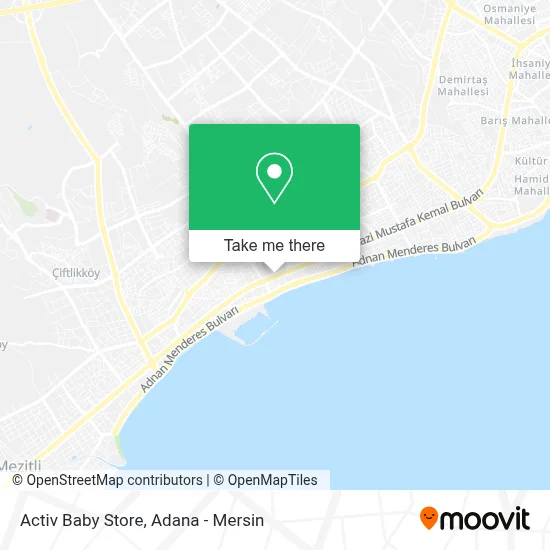 Activ Baby Store map