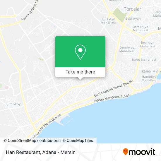 Han Restaurant map