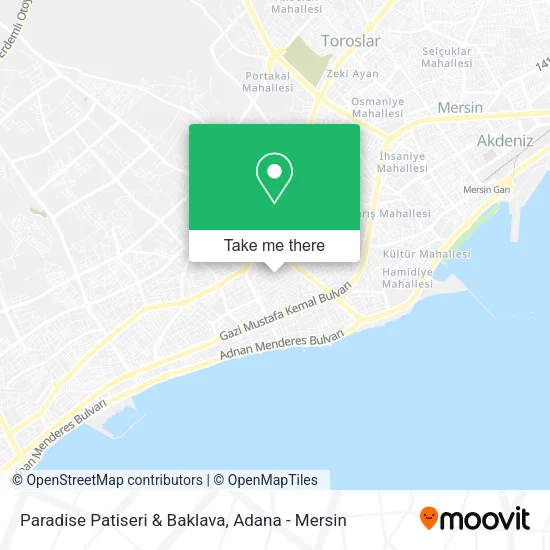 Paradise Patiseri & Baklava map
