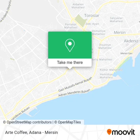 Arte Coffee map