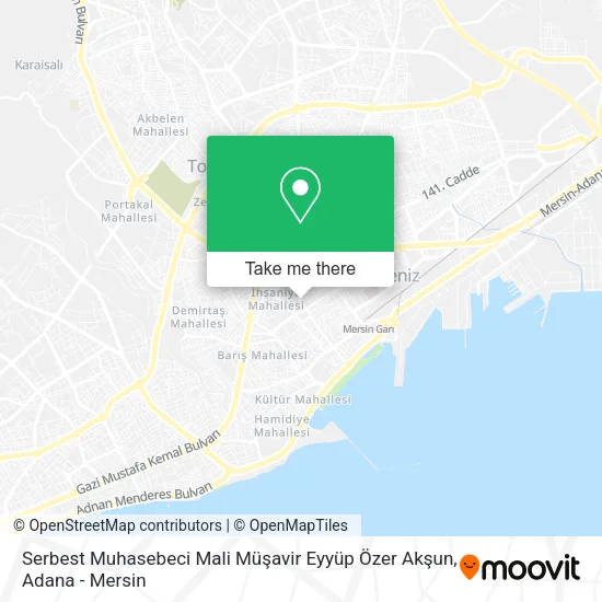 Serbest Muhasebeci Mali Müşavir Eyyüp Özer Akşun map