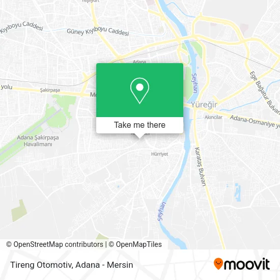 Tireng Otomotiv map