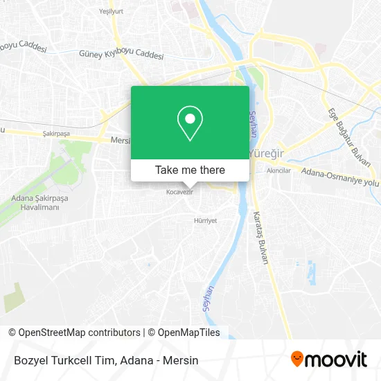 Bozyel Turkcell Tim map