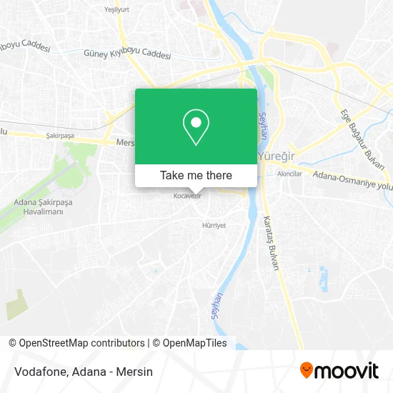 Vodafone map