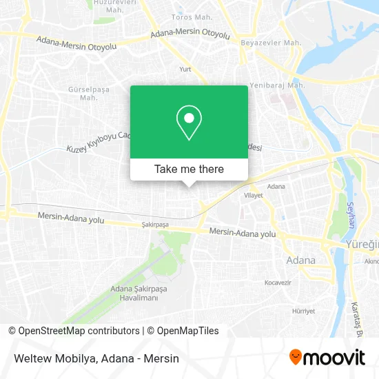 Weltew Mobilya map