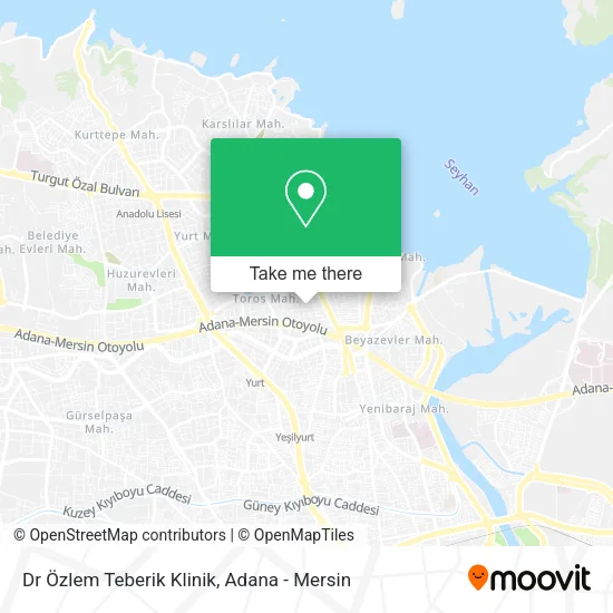 Dr Özlem Teberik Klinik map