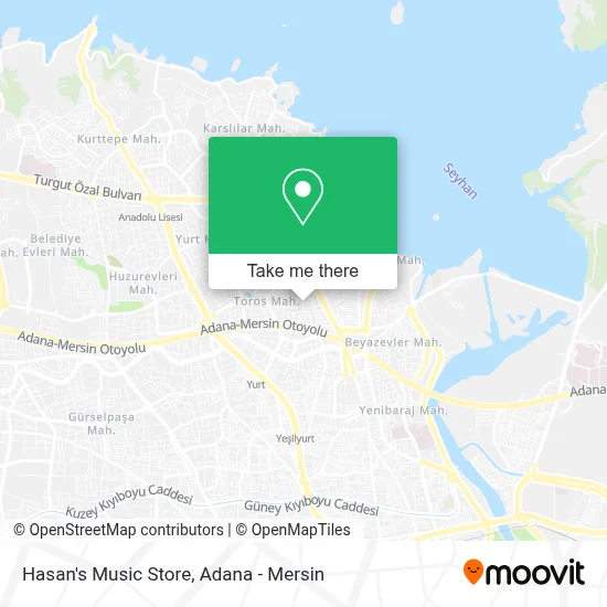 Hasan's Music Store map