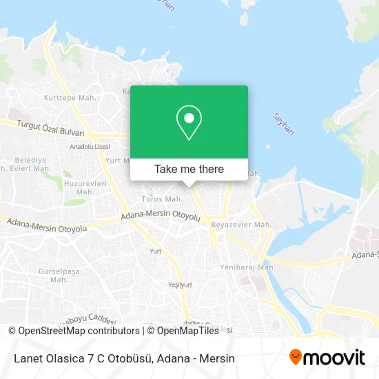 Lanet Olasica 7 C Otobüsü map