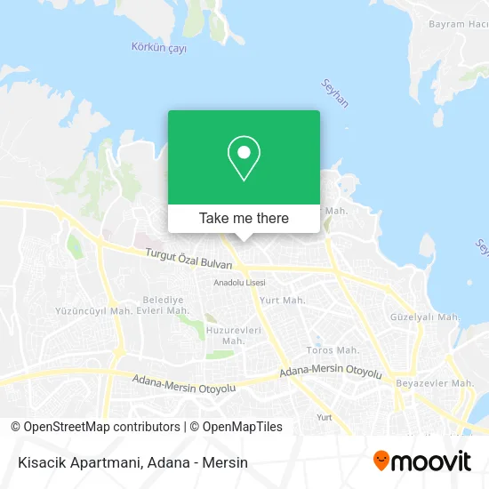 Kisacik Apartmani map