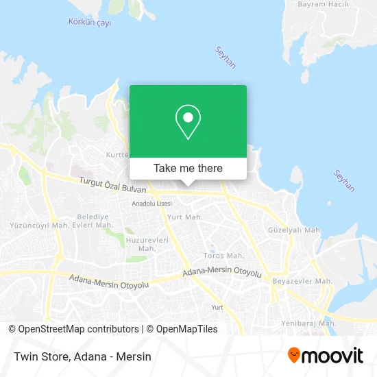 Twin Store map
