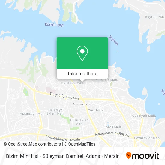 Bizim Mini Hal - Süleyman Demirel map
