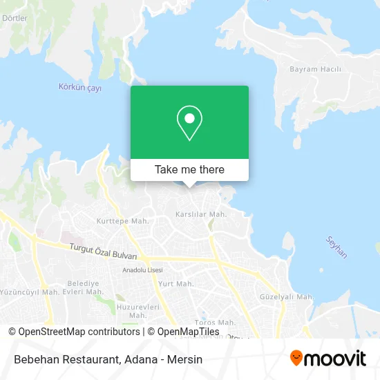 Bebehan Restaurant map