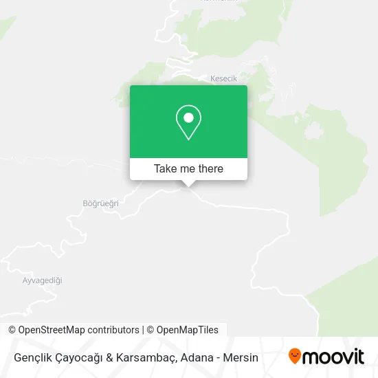 Gençlik Çayocağı & Karsambaç map