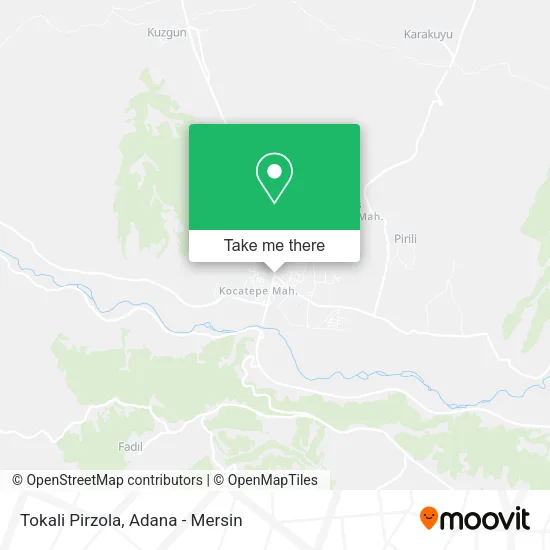 Tokali Pirzola map