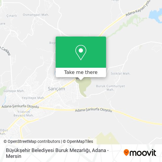 Büyükşehir Belediyesi Buruk Mezarlığı map