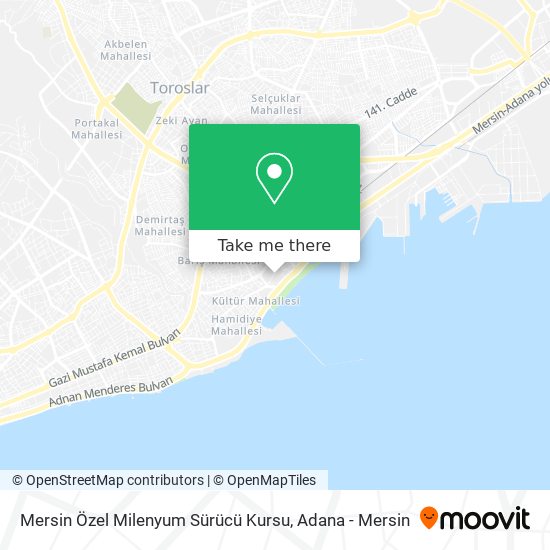 Mersin Özel Milenyum Sürücü Kursu map