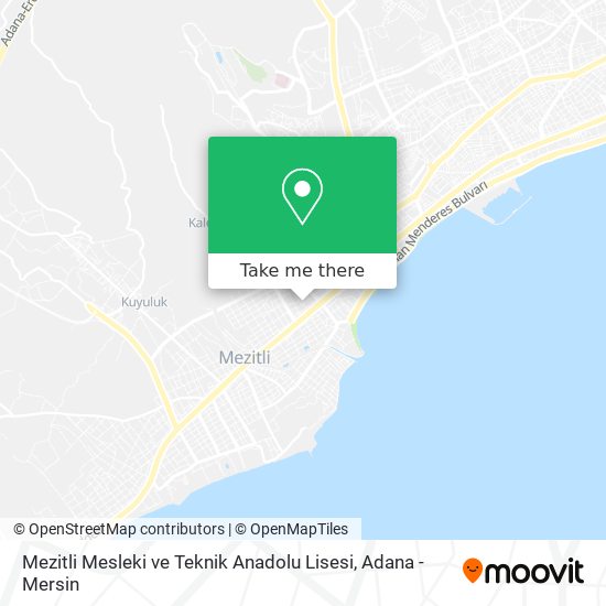 Mezitli Mesleki ve Teknik Anadolu Lisesi map