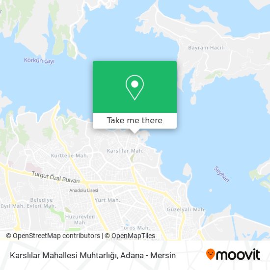 Karslılar Mahallesi Muhtarlığı map