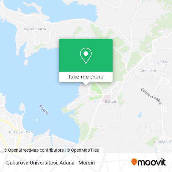 Çukurova Üniversitesi map