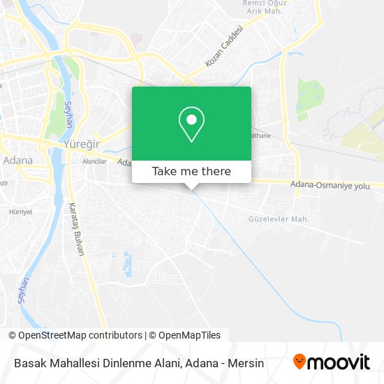 Basak Mahallesi Dinlenme Alani map