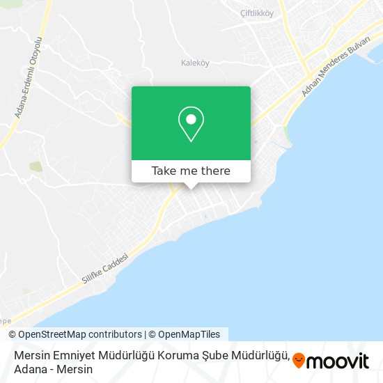 Mersin Emniyet Müdürlüğü Koruma Şube Müdürlüğü map