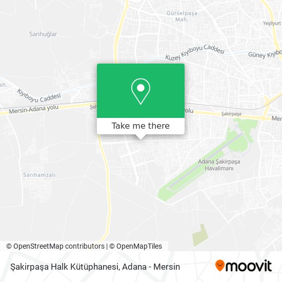 Şakirpaşa Halk Kütüphanesi map