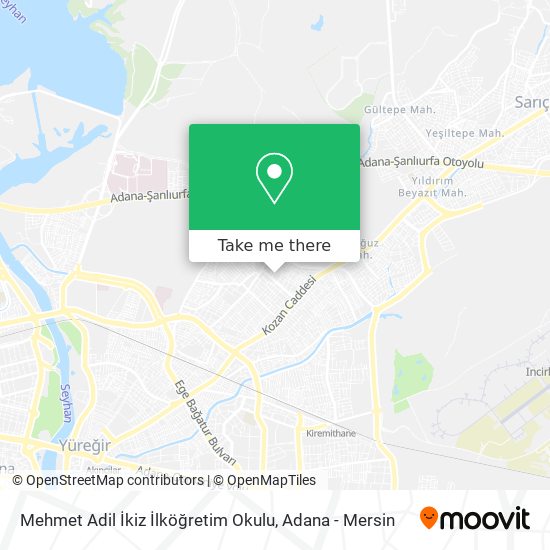 Mehmet Adil İkiz İlköğretim Okulu map