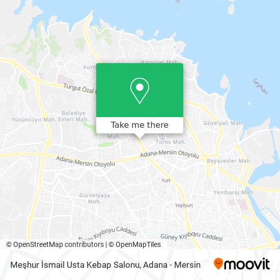 Meşhur İsmail Usta Kebap Salonu map