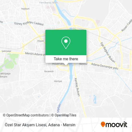 Özel Star Akşam Lisesi map